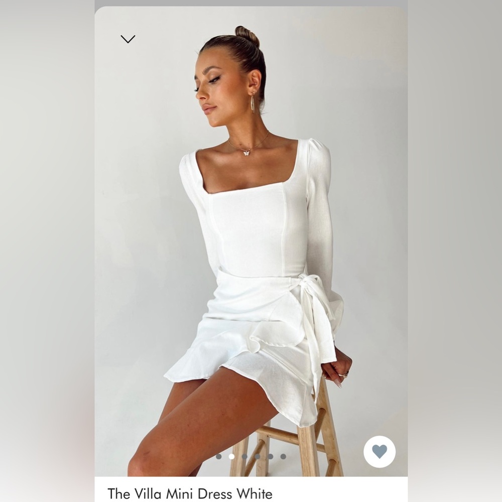 Villa Mini Dress White